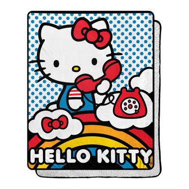 Northwest Hello Kitty Throw Wayfair